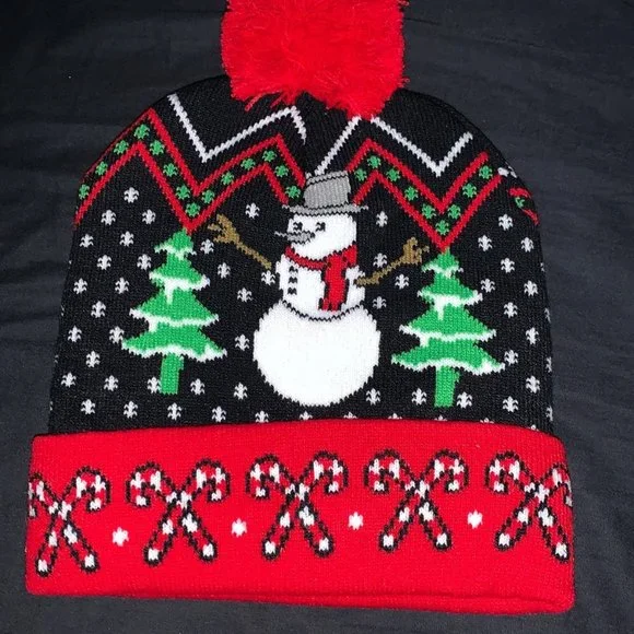 Light Up Holiday Beanie - Picture 1 of 2